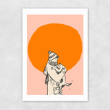 Hero's Welcome Unframed Print