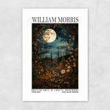 William Morris Moon Woodland Unframed Print