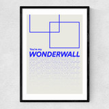 Wonder by The Melomaniac Narrow Black Frame