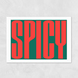 Spicy Unframed Print