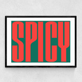 Spicy Narrow Black Frame