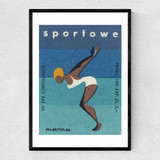 Sportowe Diver Matchbox Narrow Black Frame