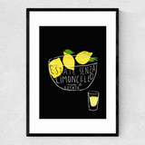 Limoncello Narrow Black Frame