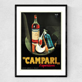 Campari Narrow Black Frame