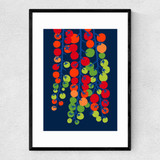 Cherry Tomatoes Narrow Black Frame