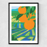 Delta Narrow Black Frame