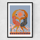 Sisterhood by Arty Guava Narrow Black Frame