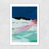 Blaue Landschaft I Unframed Print