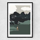Alpine Tarn Hiker