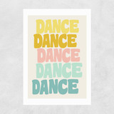 Dance by apricot+birch Unframed Print
