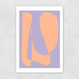 Abstract Shape Unframed Print