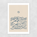 Mountainscape by Alisa Galitsyna Unframed Print