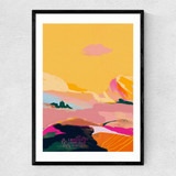 Abstract Pink Dream Cloud