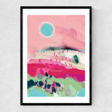 La Vie En Rose Narrow Black Frame
