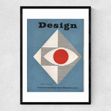 Graphics, October 1955, Design Magazine Narrow Black Frame
