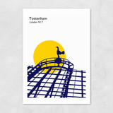 Tottenham Hotspur Unframed Print
