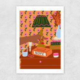 Nope Alarm Unframed Print