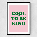 Cool To Be Kind Narrow Black Frame