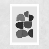 Minimalist Collage Unframed Print