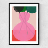 Gatherings 19 Narrow Black Frame