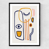Feel Good Narrow Black Frame