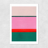 Stripe Study 16 Unframed Print