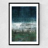 Deep Water Narrow Black Frame