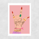 You Rock by Emmy Lupin Studio Unframed Print
