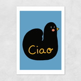 Ciao Bird Unframed Print