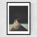 We Chose This Road My Dear Narrow Black Frame
