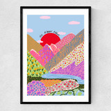Bigger Picture Narrow Black Frame