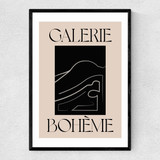 La Vie Boheme Narrow Black Frame