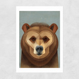 Bear by Dieter Braun Unframed Print