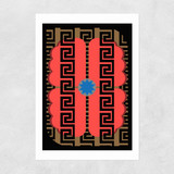 Poppy Baroque Unframed Print