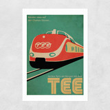 Trans-Europe Express Unframed Print