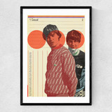 Casual Narrow Black Frame
