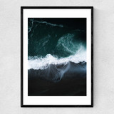 Dark Earth Narrow Black Frame