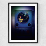 Visions of War - R2-D2 Narrow Black Frame