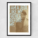 Skywalker - Star Wars Narrow Black Frame