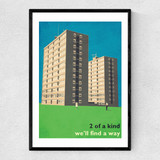 Slideaway Narrow Black Frame