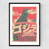 Offset Godzilla Narrow Black Frame