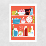 Let's Cook Unframed Print