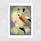 Storks Unframed Print