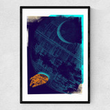 Death Star Gateway - Star Wars Narrow Black Frame