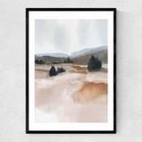 The Ranch Narrow Black Frame