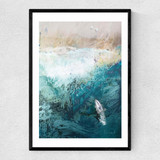 Azure Walk Narrow Black Frame