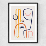 Feel Good II Narrow Black Frame