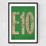 E10 Narrow Black Frame