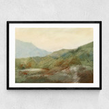 Moor Path Narrow Black Frame
