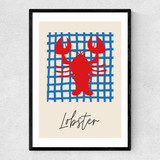 Lobster Narrow Black Frame